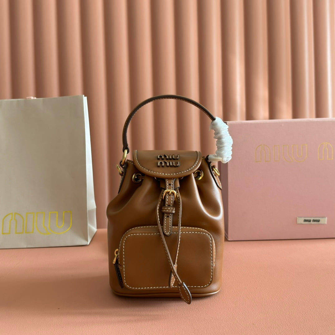 M*u Backpack Leather