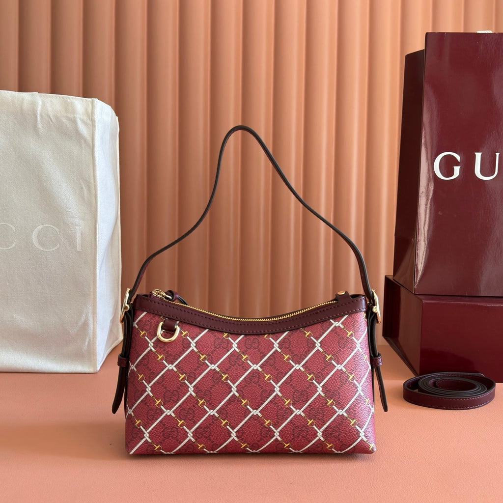 G*G Emblem Shoulder Bag G*G Fabric