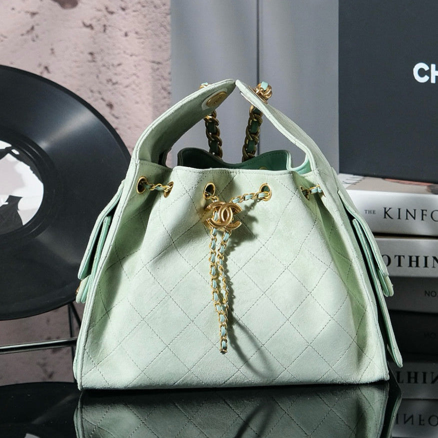 C*C 25C Hobo Bag Suede