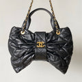 C*C 25 AW Bow Bag Shiny Lambskin