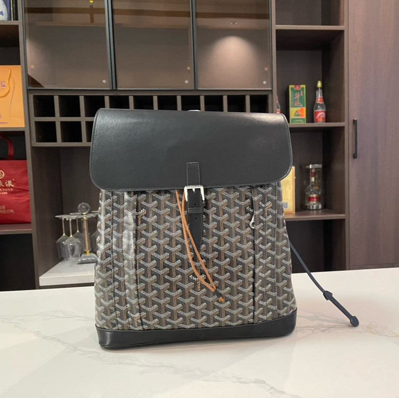 ALPIN BACKPACK LAMBSKIN G*yardine CANVAS