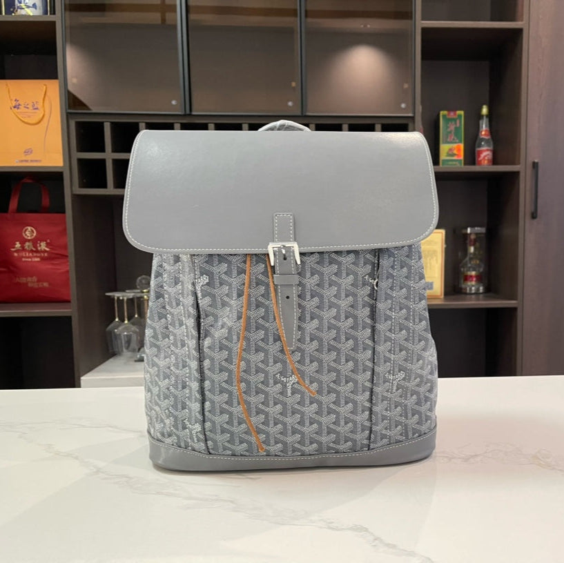 ALPIN BACKPACK LAMBSKIN G*yardine CANVAS