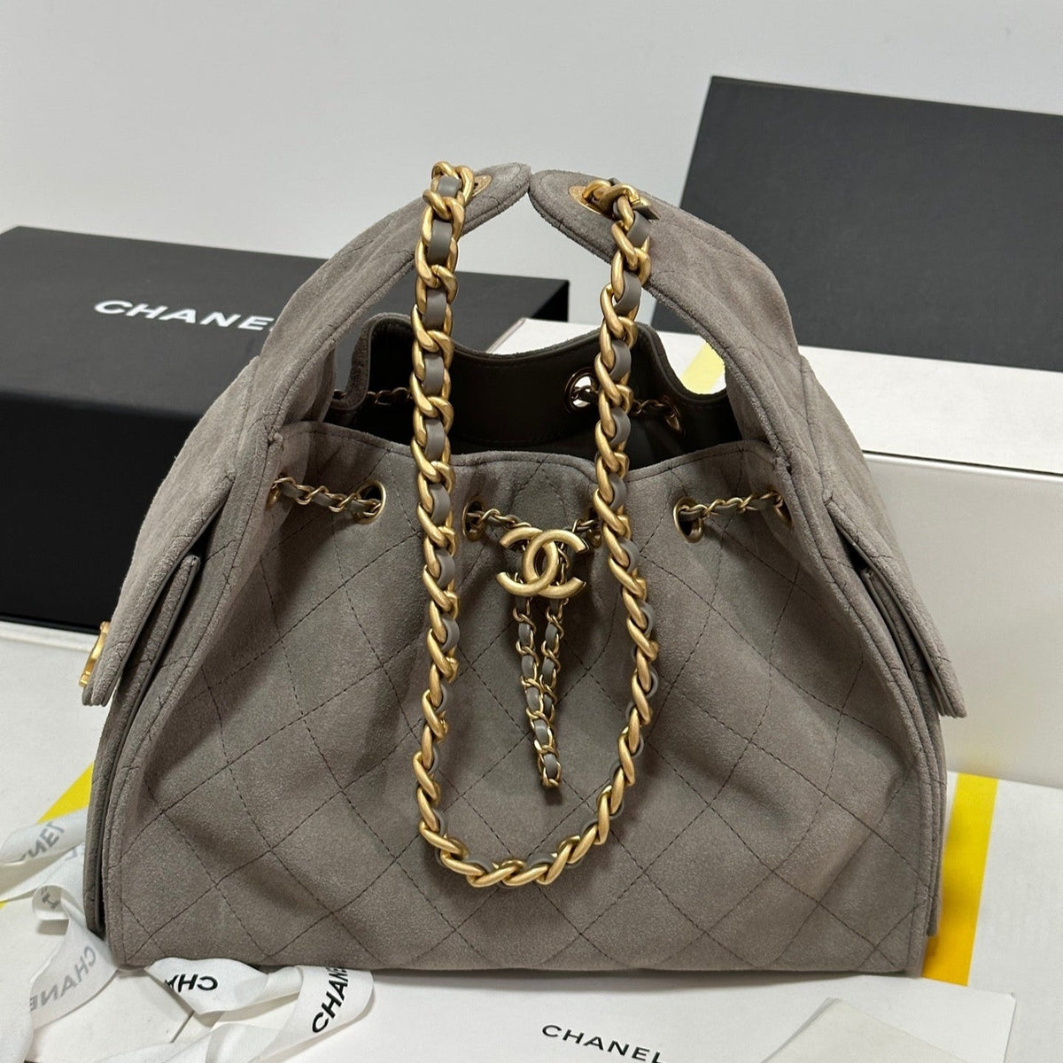 C*C 25C Hobo Bag Suede