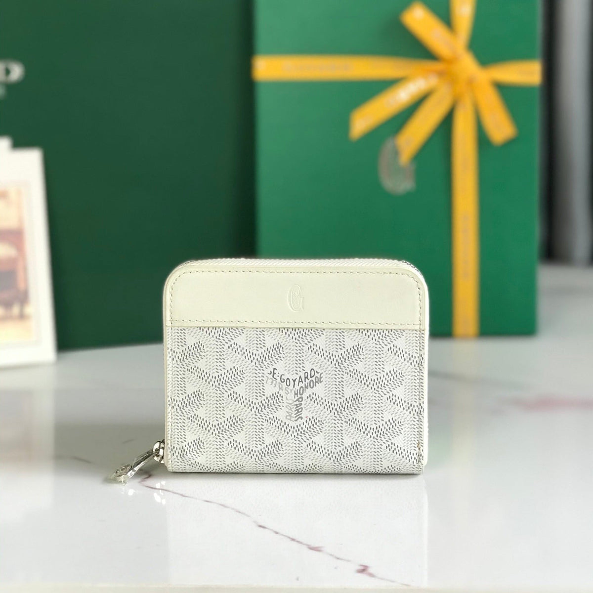 MATIGNON WALLET G*yardine CANVAS CALFSKIN