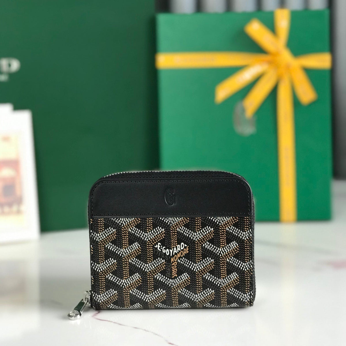 MATIGNON WALLET G*yardine CANVAS CALFSKIN