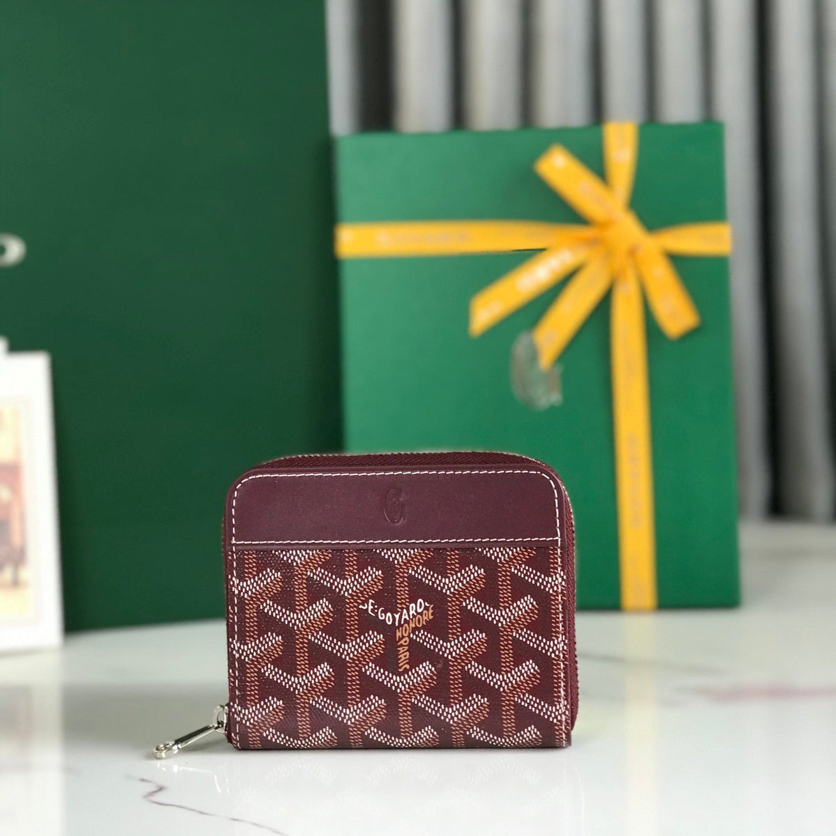 MATIGNON WALLET G*yardine CANVAS CALFSKIN