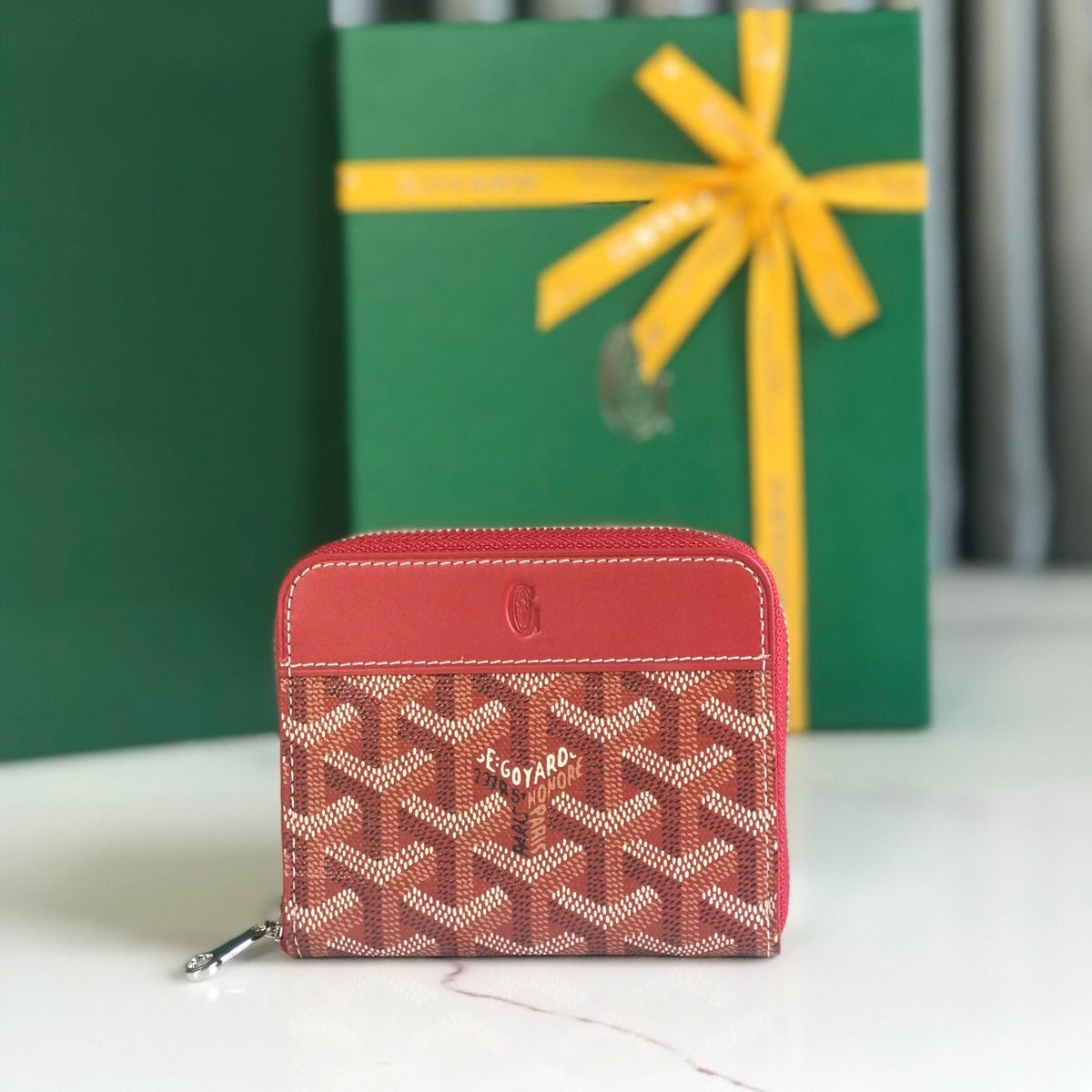 MATIGNON WALLET G*yardine CANVAS CALFSKIN