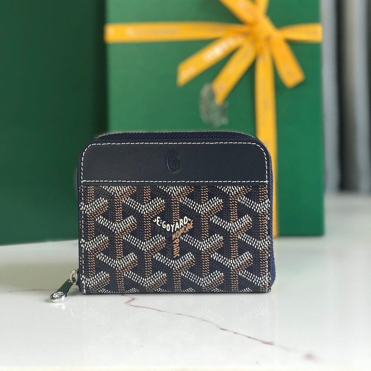 MATIGNON WALLET G*yardine CANVAS CALFSKIN