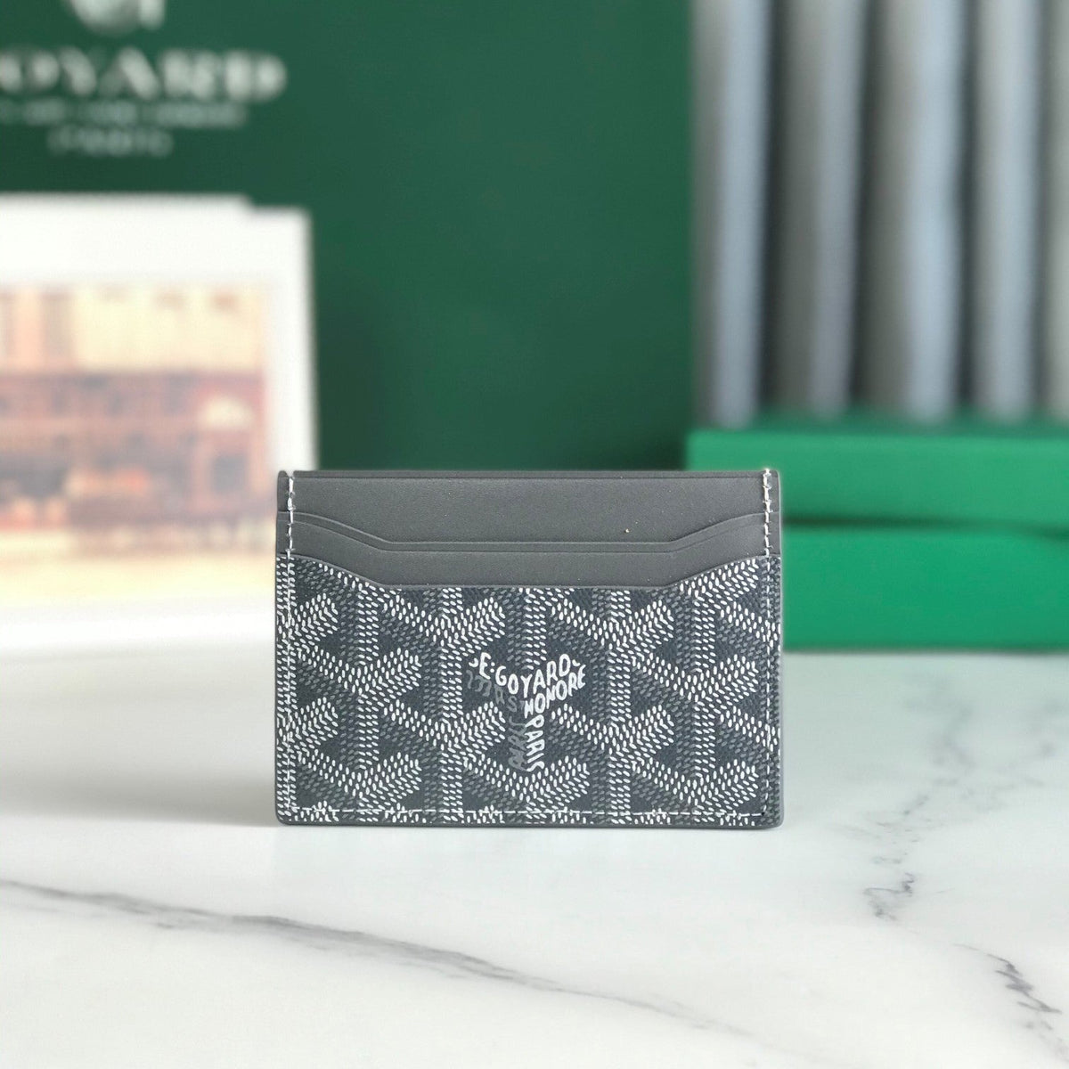 G*ya Saint Sulpice Card Wallet Canvas