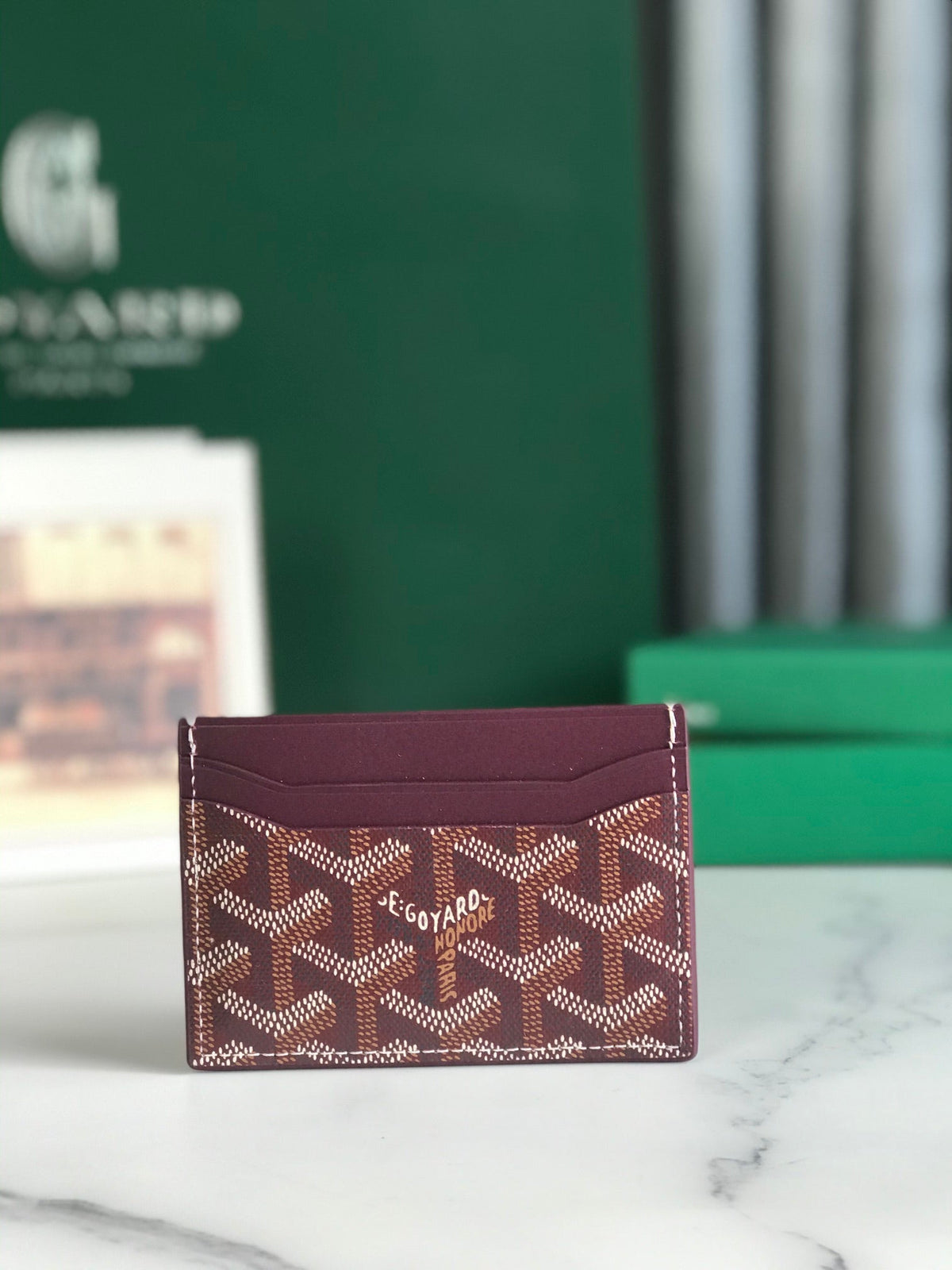 G*ya Saint Sulpice Card Wallet Canvas