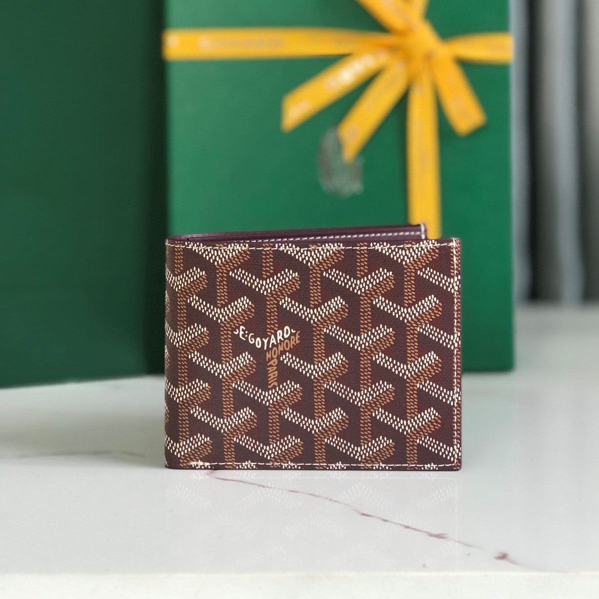 G*yard Victoire Wallet Canvas & Cafskin