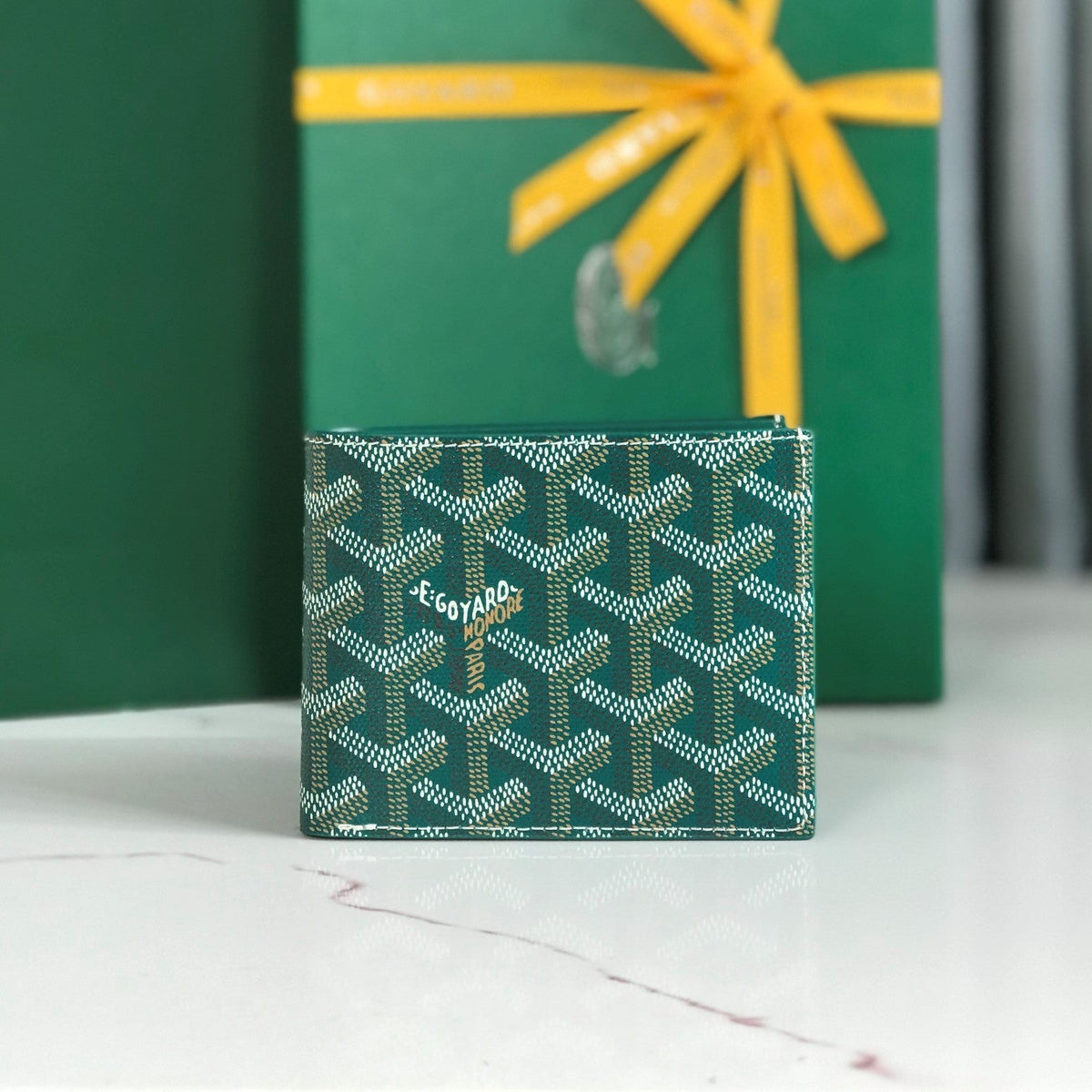 G*yard Victoire Wallet Canvas & Cafskin