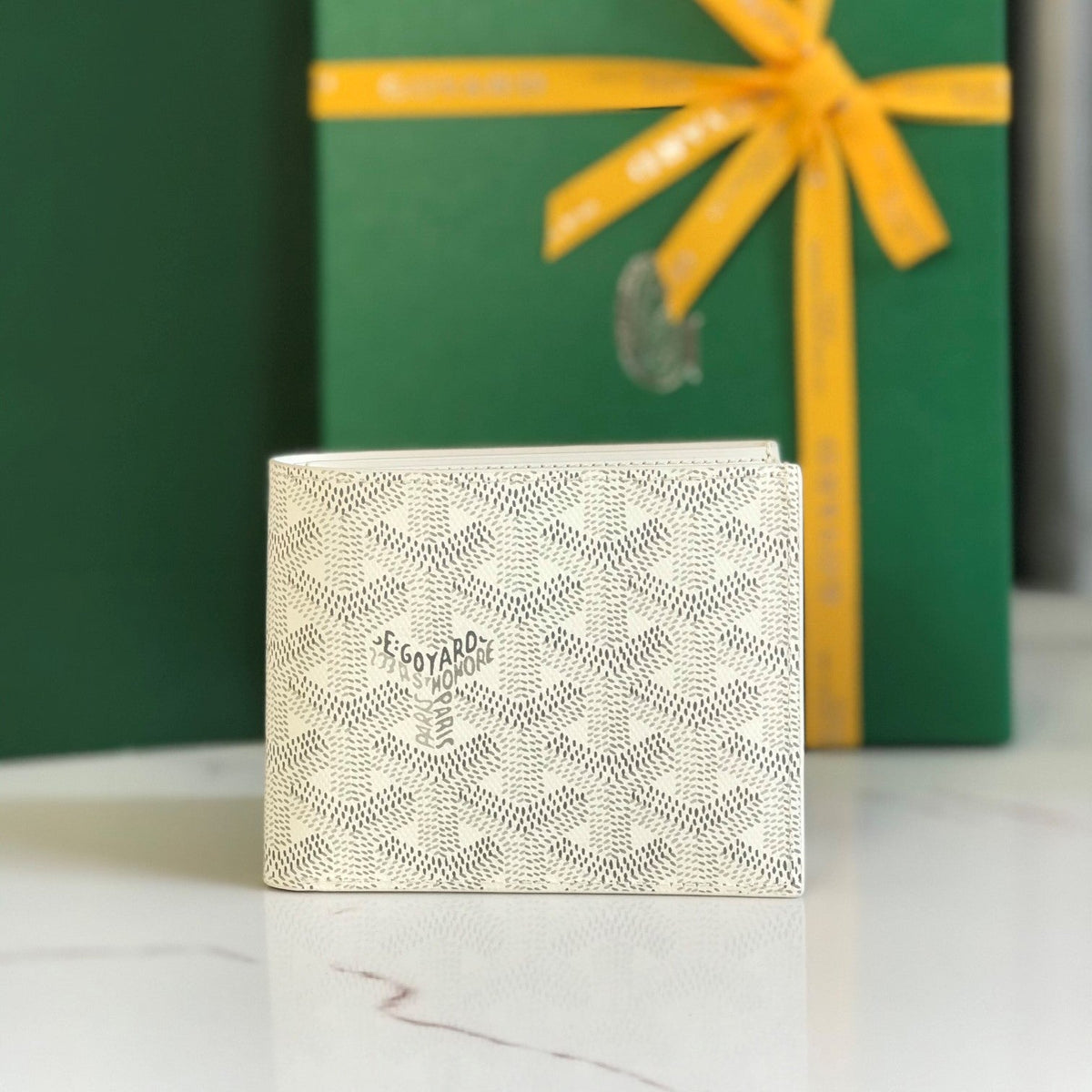 G*yard Victoire Wallet Canvas & Cafskin