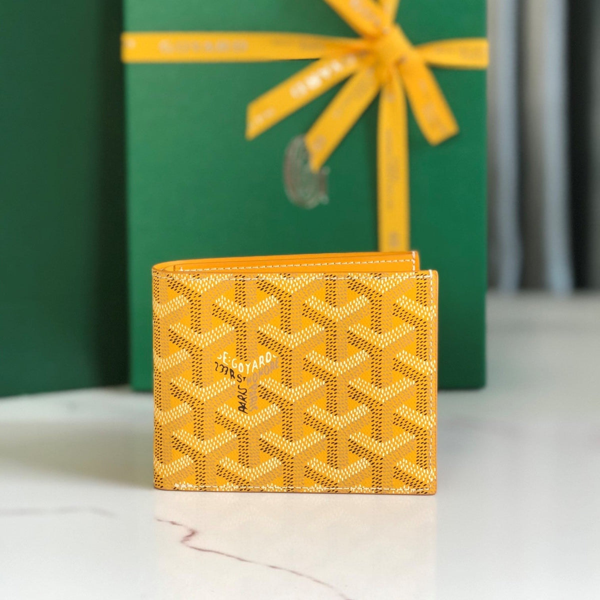 G*yard Victoire Wallet Canvas & Cafskin