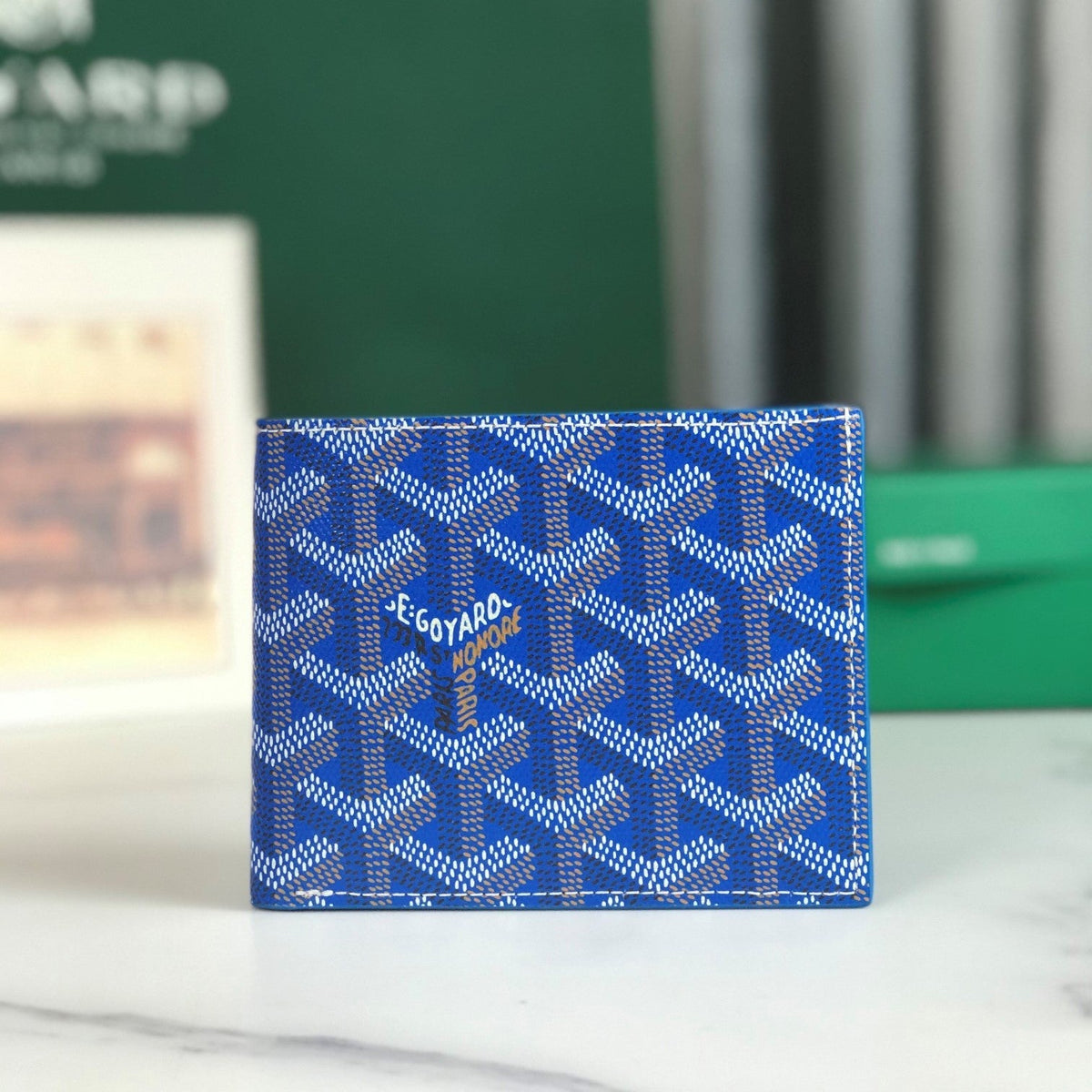 G*yard Victoire Wallet Canvas & Cafskin