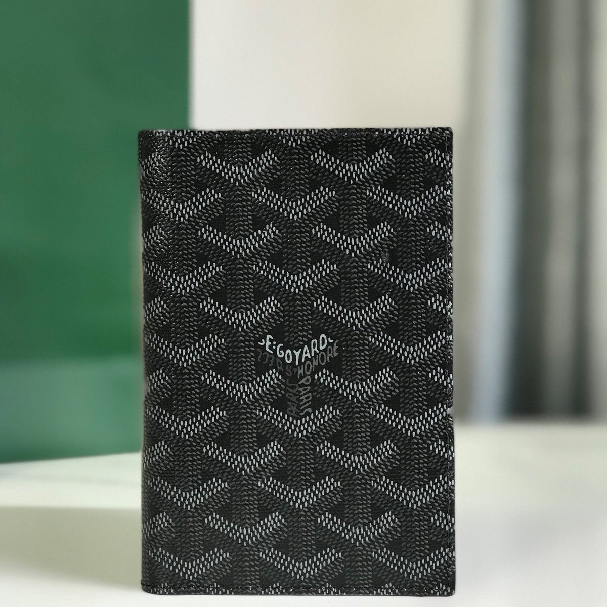 G*yard Grenelle Passport Cover Canvas & Cafskin