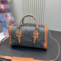 SAC HARDY BAG G*yardine CANVAS CALFSKIN