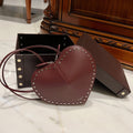 LE COEUR BAG CALFSKIN STUDDED HEART