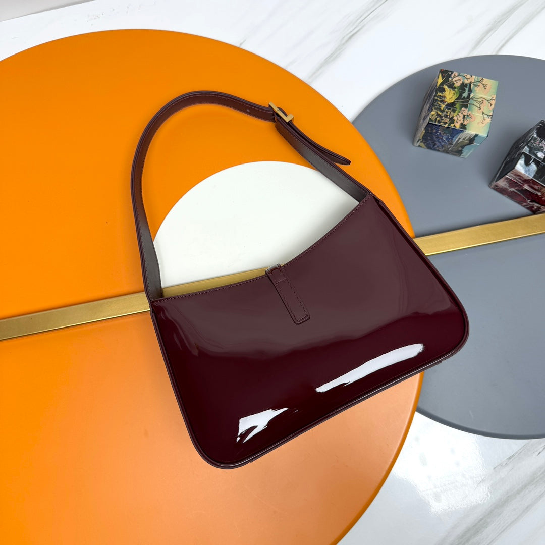 Y*S*L 5A7 Bag Patent Leather