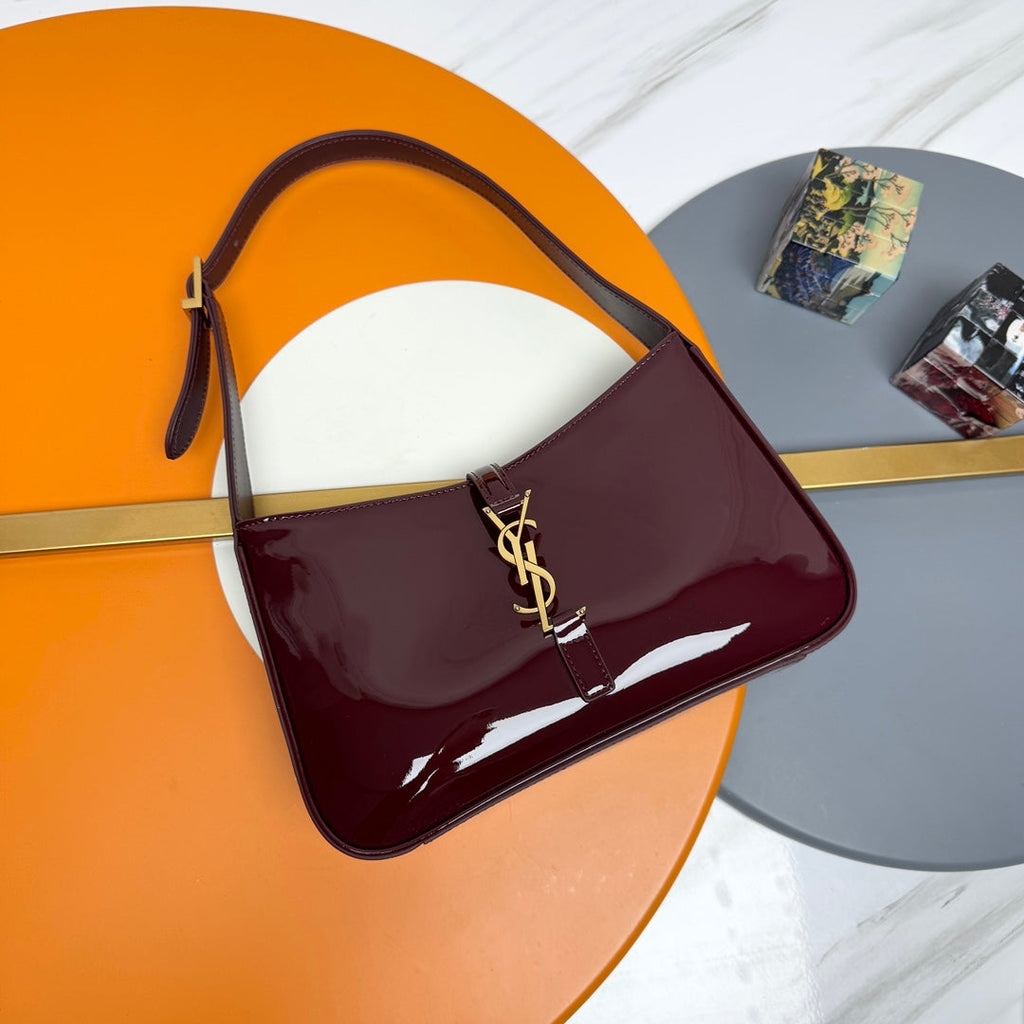 Y*S*L 5A7 Bag Patent Leather