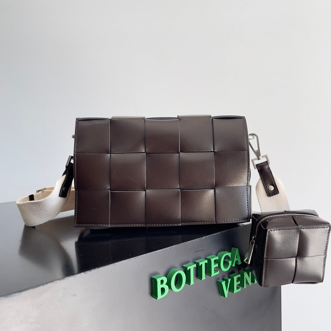 B*V Two One Cassette Bag Leather