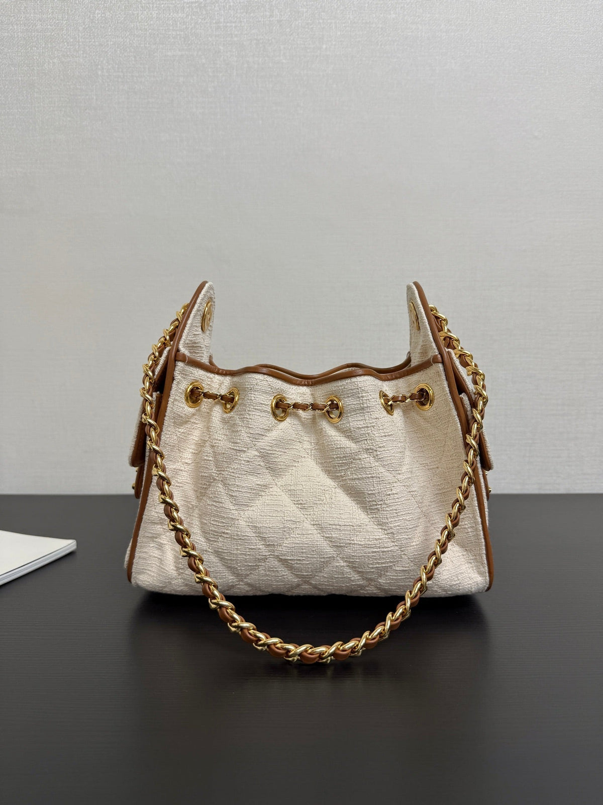 C*C 2026ss Handbag Canvas Calfskin