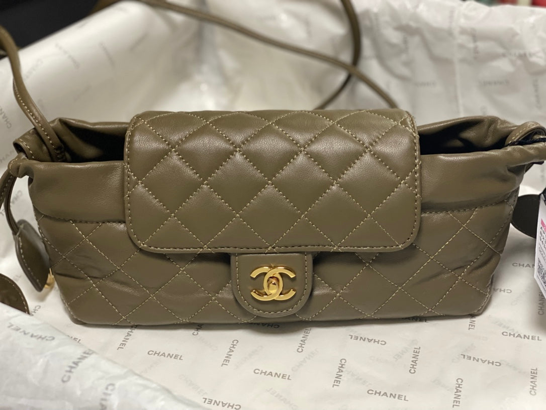 C*C 2026 Pouch Leather Strap Calfskin