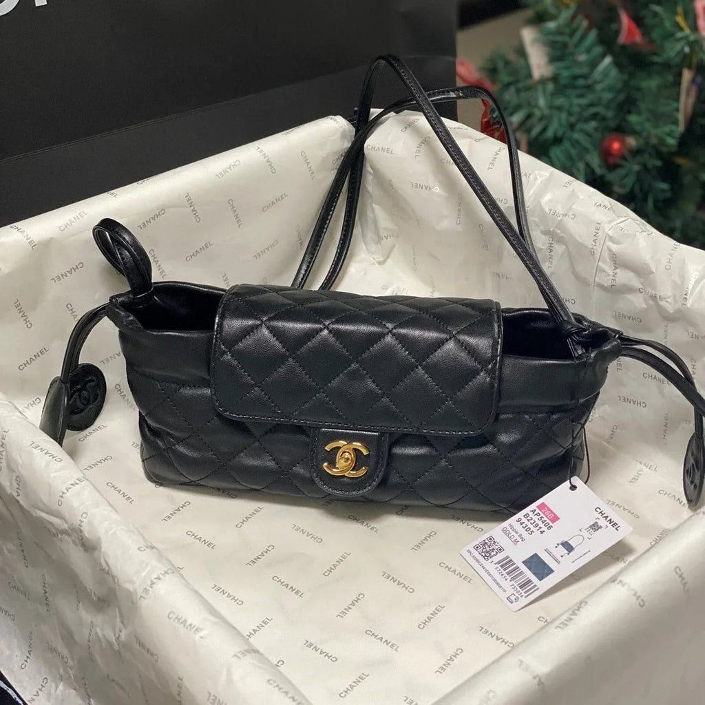 C*C 2026 Pouch Leather Strap Calfskin