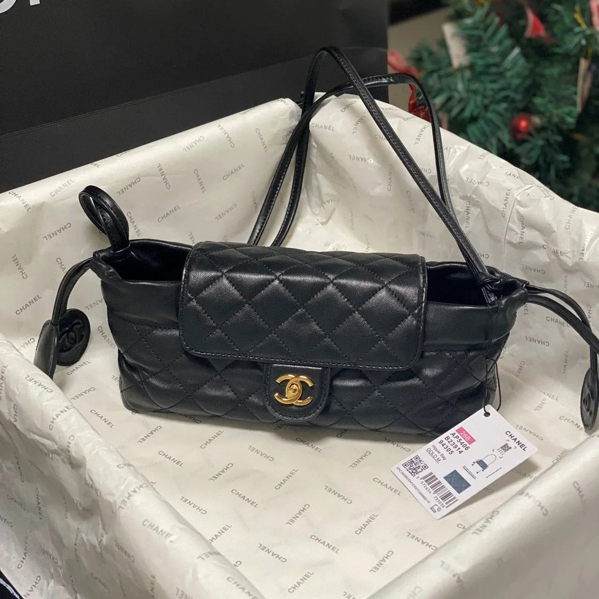 C*C 2026 Pouch Leather Strap Calfskin