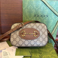 G*G HORSEBIT 1955 BAG CANVAS CALFSKIN