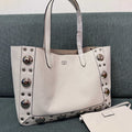 V*lentino G*ravani tote white cowhide