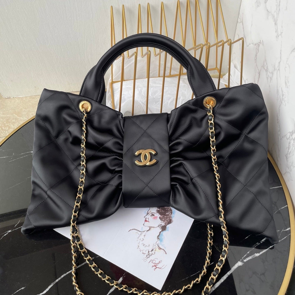 C*C 25K Bow Bag Canvas