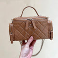 C*C 24K Handle Camera Bag Lambskin Light GHW