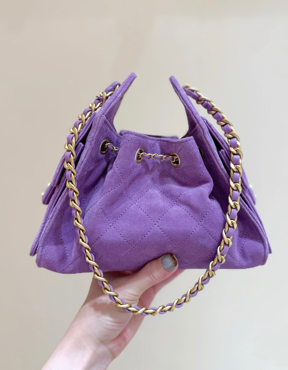 C*C 2025 Hobo Bag Suede