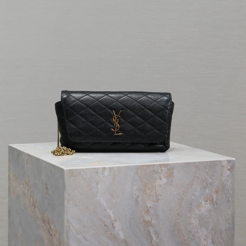 Gaby Phone Bag Quilted Leather GHW