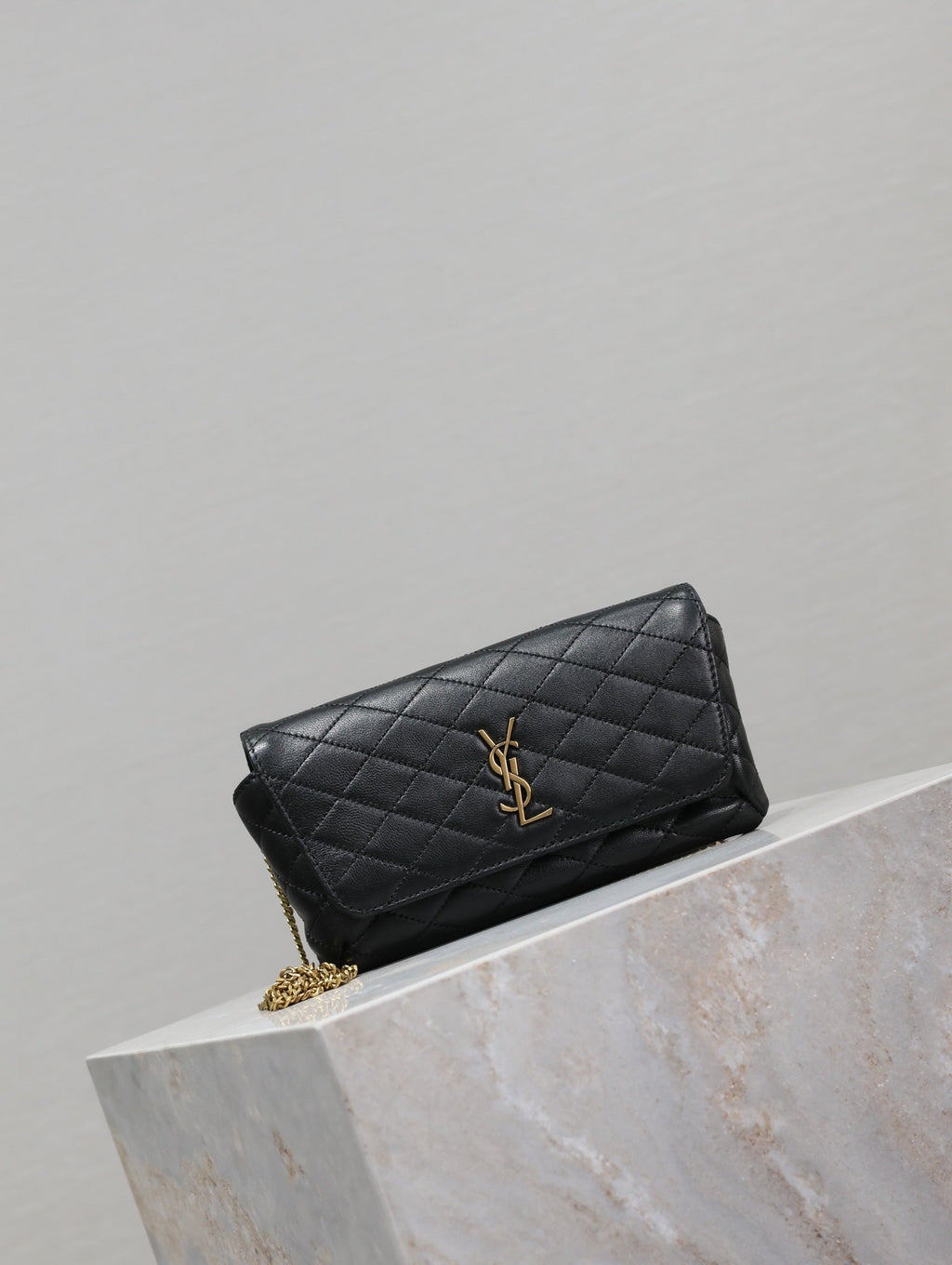 Gaby Phone Bag Quilted Leather GHW
