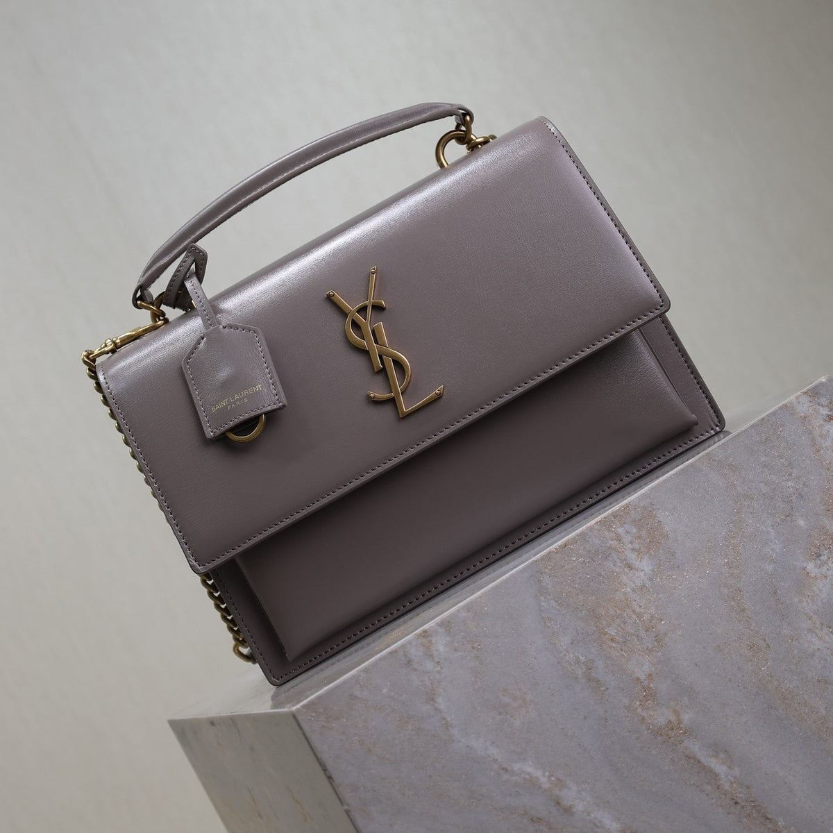 Y*S*L Sunset Handbags Cowhide