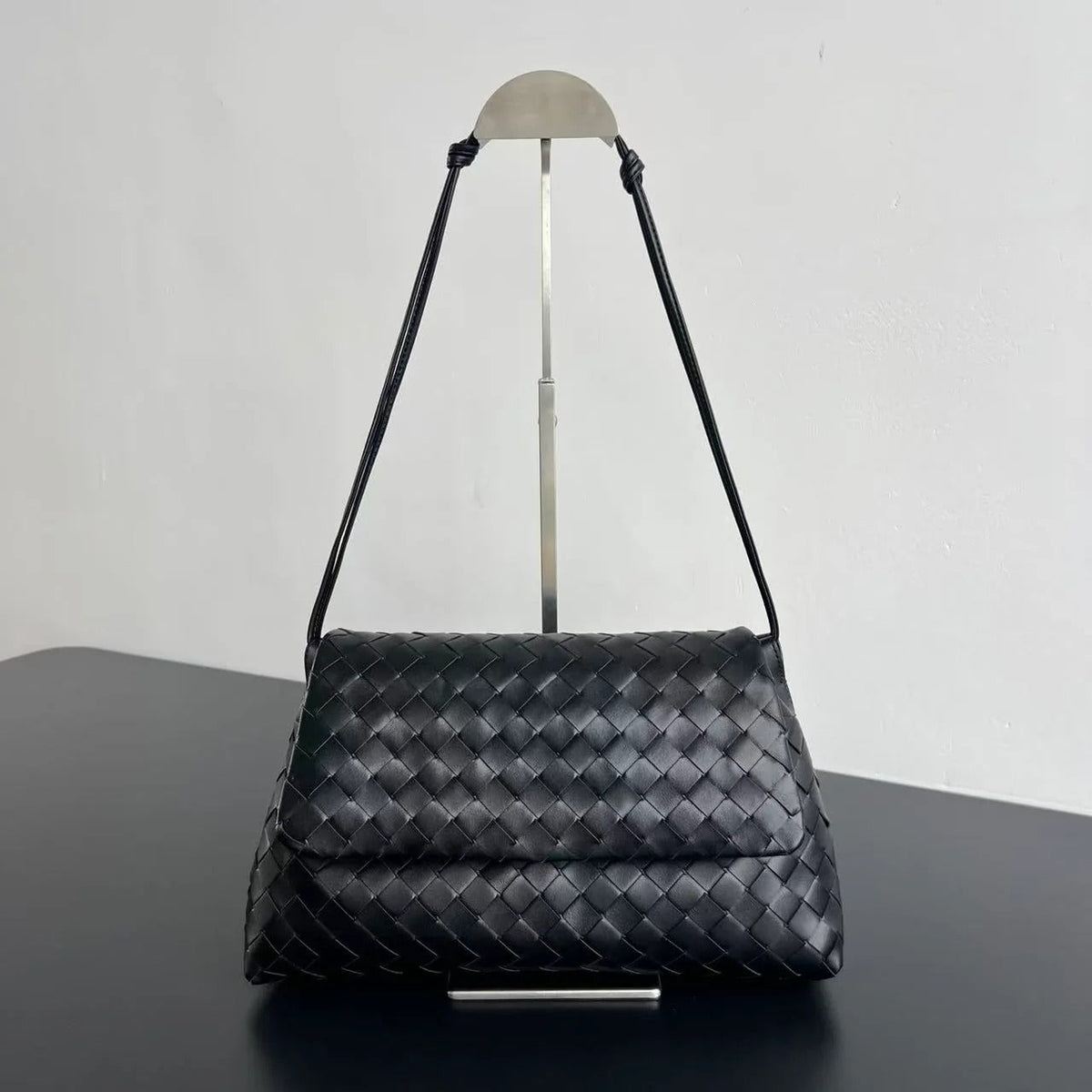 B*V 2026 Giorno Bag 33cm Black Leather