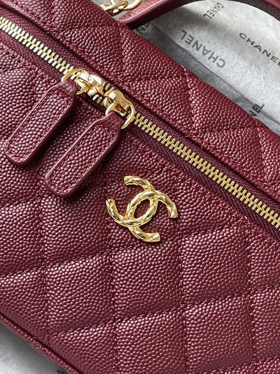 Ch*nel 2026 Vanity Bag Leather
