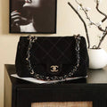 Ch*nel 2026 Ultimate Stitch Bag Suede Leather