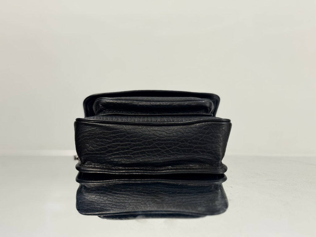 Y*S*L Jamie Mini Crossbody Bag 16 Black Lambskin Gold Hardware