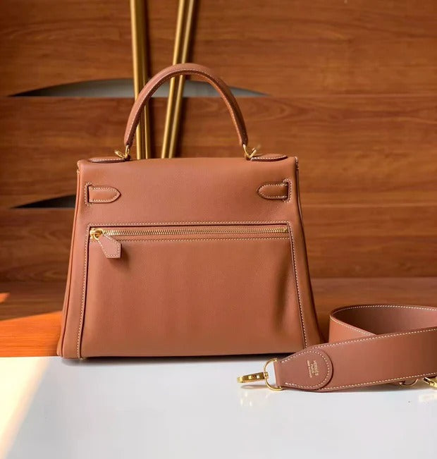 H*rmes 2026 Kelly Lakis 2 way Bag Leather