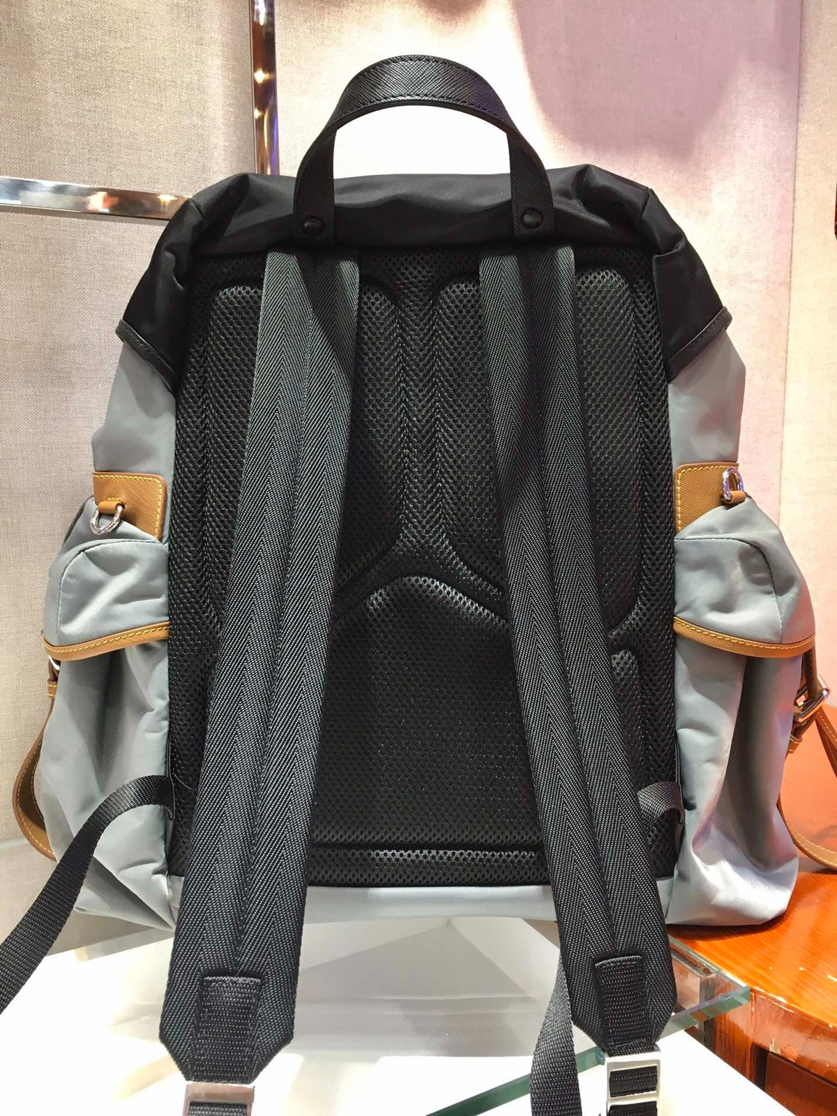 Pr*da 2026 Fabric Saffiano Leather