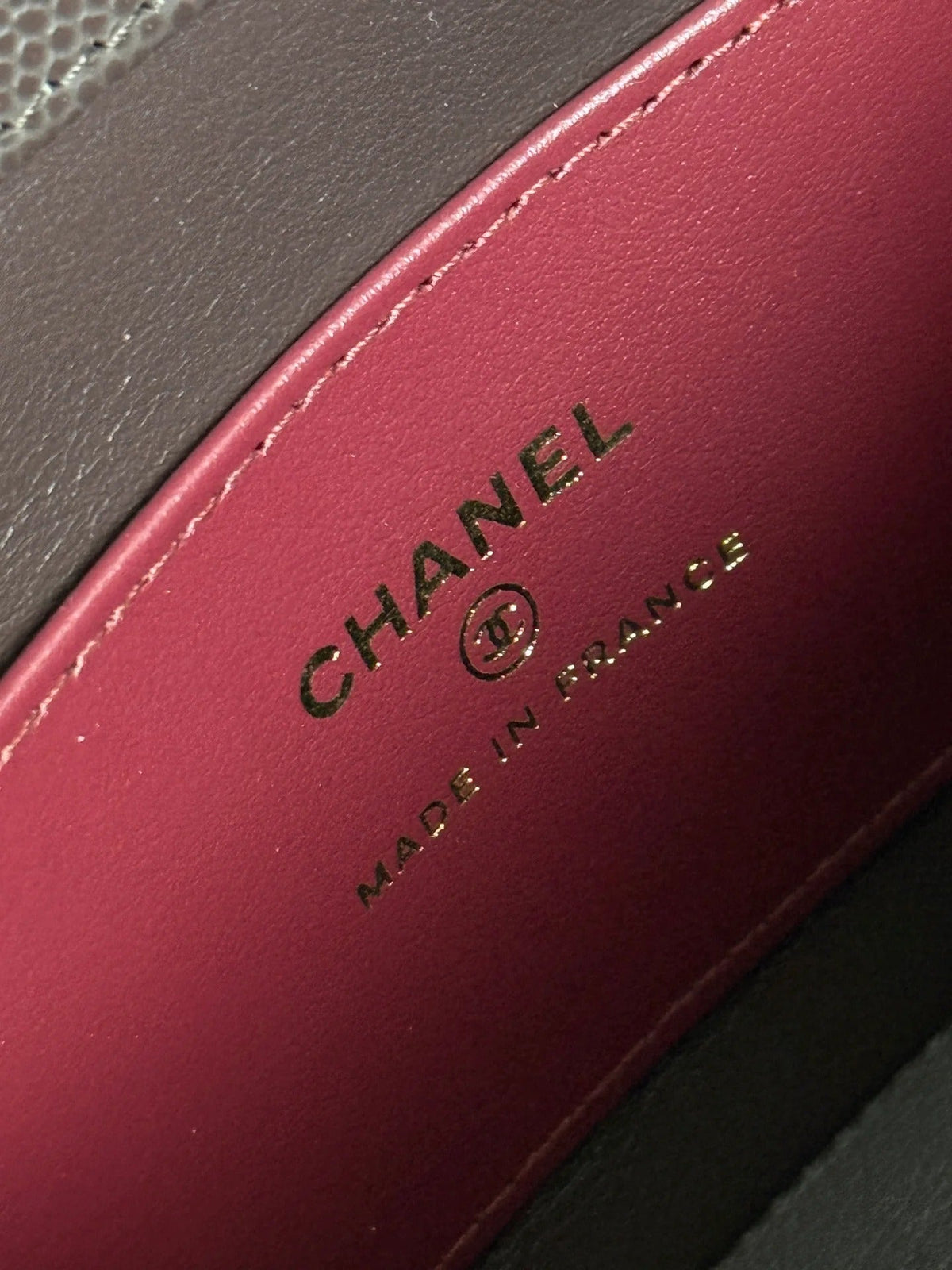 Ch*nel 2026 Preppy Coco Bag Caviar Leather Gold Hardware