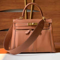 H*rmes 2026 Kelly Lakis 2 way Bag Leather