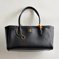 Ch*nel 2026 Executive Cerf Tote Bag Black Calfskin