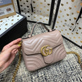 G*G Marmont Top Calfskin Gold Hardware